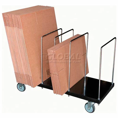 Vestil Portable Carton Storage Truck Single Level CTPT-1844-CK 400 Lb. Capacity