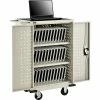 Global Industrial Mobile Storage & Charging Cart for 36 iPads & Tablets, Putty, Assembled