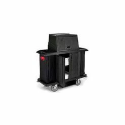 Rubbermaid® Full Size Housekeeping Cart with Doors 9T19