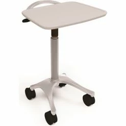Ergotron® Zido® EMR Medical Cart, Cool Gray