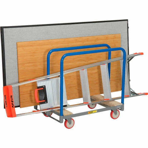 Little Giant® Panel Truck PTC-2436-5PY, Carpeted Ends - Image 5