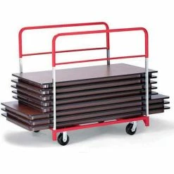 Raymond Products Round/Rectangular Folding Table Mover 2 Fixed & 2 Swivel 5" Phenolic Casters