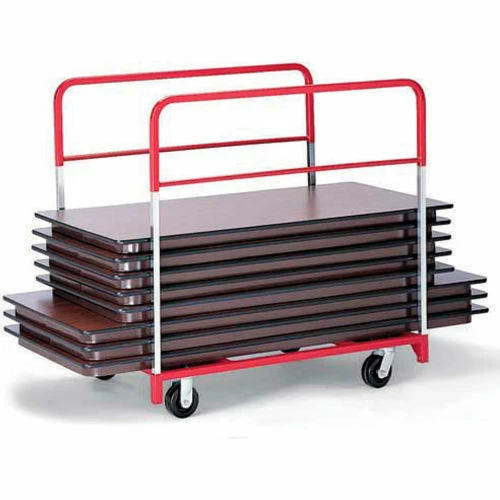 Raymond Products Round/Rectangular Folding Table Mover 2 Fixed & 2 Swivel 5" Phenolic Casters