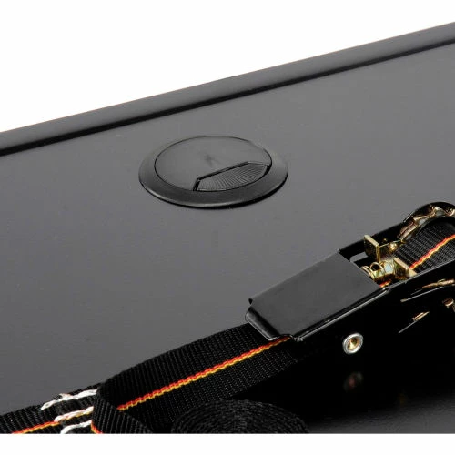 Safco® Steel Adjustable AV Cart With Cabinet - Image 9