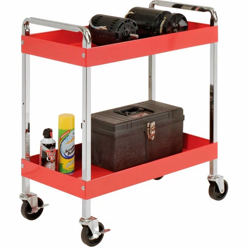Sunex Tools 8005SC 30" Heavy Duty Red Multi-Purpose Service Cart - Image 2