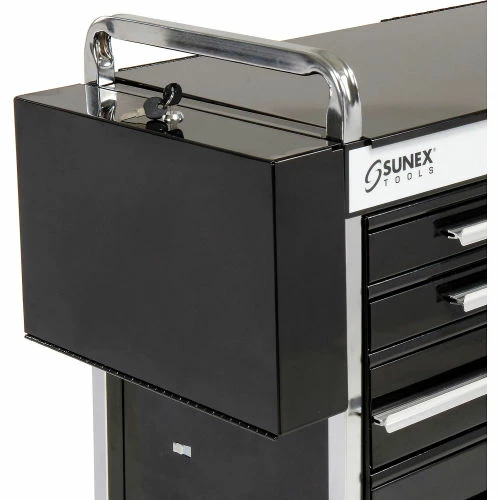 Sunex® Tools Professional 5-Drawer Black Tool Cart W/ Locking Top, 27"H - Image 5
