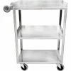 Blickman Standard Light Duty Utility Cart, 3 Shelves, 28-1/4"L x 16"W x 35-3/4"H