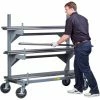 Little Giant® Mobile Cantilever Bar Rack, 4000 lbs. Cap, 51" OAH, 24" x 48" Base