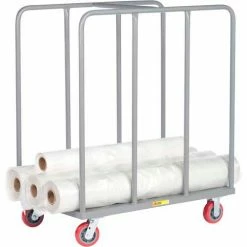 Little Giant® Open Ends Roll Goods Truck OE-2460-6PY, 24 x 60