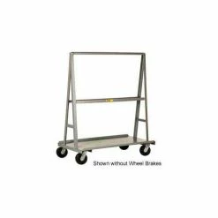 Little Giant® "A" Frame Sheet & Panel Truck AF2460-BK, 24 x 60 with Brake Wheels