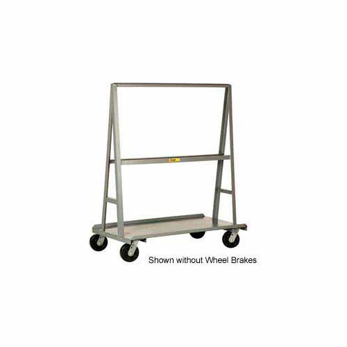 Little Giant® "A" Frame Sheet & Panel Truck AF2460-BK, 24 x 60 with Brake Wheels