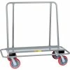 Little Giant® Drywall Cart w/Steel Bumper Frame, 2000 lb, 26x54x51, 8x2 Swivel Poly Wheels