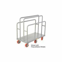 Little Giant® Lumber & Panel Cart LC-3048-6MR, 30 x 48, Mold-on Rubber Wheels