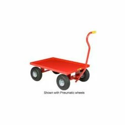 Little Giant® Nursery Wagon Truck LW-2436-10 - Steel Deck - 10 x 2.75 Rubber Wheel