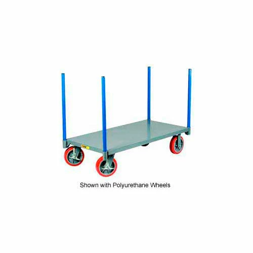 Little Giant® Pipe Stake Truck NBP-2436-8MRBK, 24 x 36, Mold-on Rubber Wheels