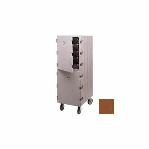 Cambro 1826DBC131 - CamCart, Double Cavity for Food Storage Boxes, 33-1/4x21-1/2x63-3/4, Dark Brown