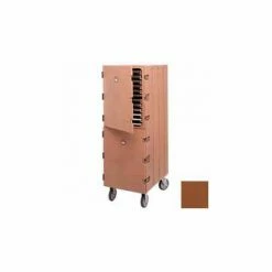 Cambro 1826DBCSP131 - CamCart Security Package, for Food Storage Boxes, 33-1/4x21-1/2x63-3/4, Brown