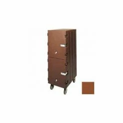 Cambro 1826DTCSP131 - CamCart Security Package for Trays & Sheet Pans, 33-1/4x21-1/2x63-3/4, Brown