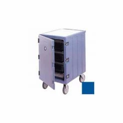 Cambro 1826LBC186 - Cart for Food Storage Boxes, Removable Cutting Board, 32 x 21-1/2x37-1/2, Blue