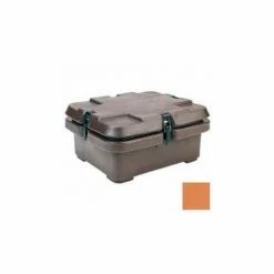 Cambro 240MPC157 - Camcarrier, Half Size Food Pans, 16-1/2x13-7/8, Stacking Lugs, Coffee Beige