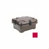 Cambro 240MPC158 - Camcarrier, for Half Size Food Pans, 16-1/2x13-7/8, Stacking Lugs, Hot Red
