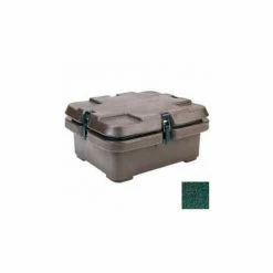 Cambro 240MPC519 - Camcarrier For 1/2 Size Food Pans, 5.3 Qts., 16-1/2x13-7/8, Stacking Lugs, Green