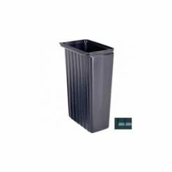 Cambro BC11TC110 - Bus Cart Trash Container, 11 gallon, for service cart, Black, NSF