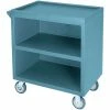 Cambro BC330401 - Bus Cart 330 With 5" Casters, Slate Blue NSF