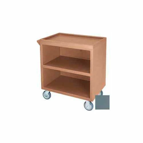 Cambro BC3304S401 - Bus Cart 330 5" Casters (4 Swivel 1 with Brake) Slate Blue
