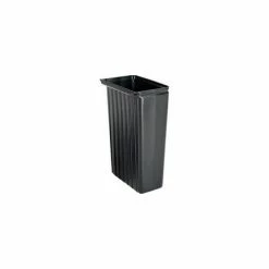 Cambro BC331KDTC110 - 8 Gallon Trash Container Black