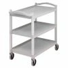 Cambro BC340KD480 - Service Cart Three Shelves Speckled Gray