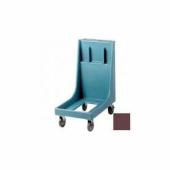 Cambro CD100H131 - Camdolly with Handle for 100MPC Dark Brown NSF