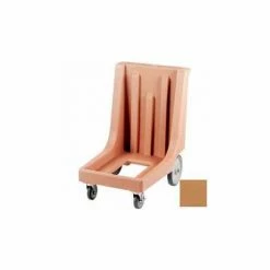 Cambro CD100HB157 - Camdolly with Handle for 100MPC Coffee Beige