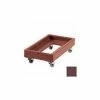 Cambro CD1327131 - Camdolly Milk Crate Dark Brown Load Capacity 300 lbs.