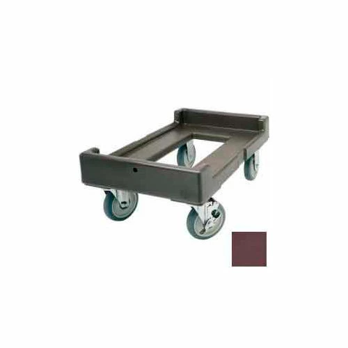 Cambro CD160131 - Camdolly Milk Crate Dark Brown