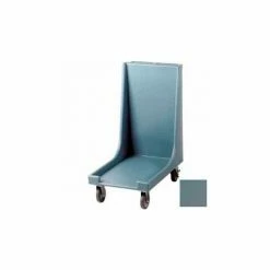 Cambro CD1826H401 - Camdolly, Handle 18 x 26 Tray 5" Casters 2 Fixed, 2 Swivel, 1 Brake Slate Blue