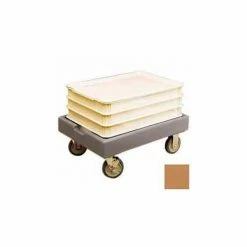 Cambro CD1826PDB157 - Camdolly 18" x 26", For Pizza Dough Boxes, Coffee Beige,