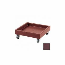 Cambro CD2020131 - Camdolly For Camracks Dark Brown