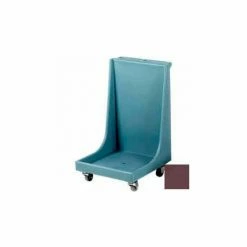 Cambro CD2020H131 - Camdolly with Handle for Camracks Dark Brown NSF