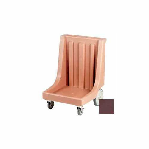 Cambro CD2020HB131 - Camdolly with Handle for Camracks Dark Brown