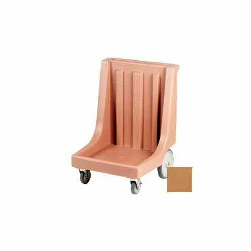 Cambro CD2020HB157 - Camdolly with Handle for Camracks Coffee Beige