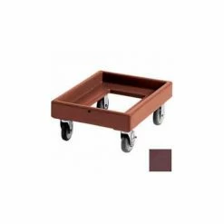 Cambro CD300131 - Camdolly 19-3/8"D x 25-5/8"L x 10-3/8"H, Load Capacity 300 lbs., Dark Brown