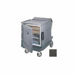 Cambro CMBHC1826LC194 - Hot/Cold Electric Cart Low Profile Granite Sand