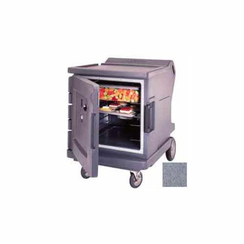 Cambro CMBHC1826LF191 - Hot/Cold Electric Cart Low Profile Granite Gray Celsius