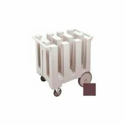 Cambro DC575131 - Dish Cart Maximum Dish Size 5-3/4 Dark Brown