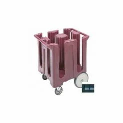 Cambro DC825110 - Dish Cart Maximum Dish Size 8-1/4" Black NSF