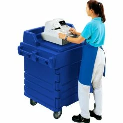 Cambro KWS40186 - Work Station, Navy Blue