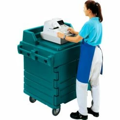 Cambro KWS40192 - Work Station, Granite Green