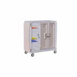 Cambro MDC1418T30191 - Meal Delivery Cart Tall Profile, 3 Doors, 60 x 29-1/4 x 63-5/8, Gray