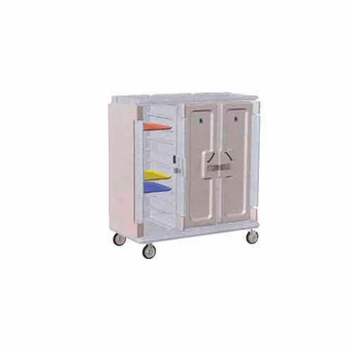 Cambro MDC1418T30192 - Meal Delivery Cart Tall Profile, 3 Doors, 60 x 29-1/4 x 63-5/8, Green